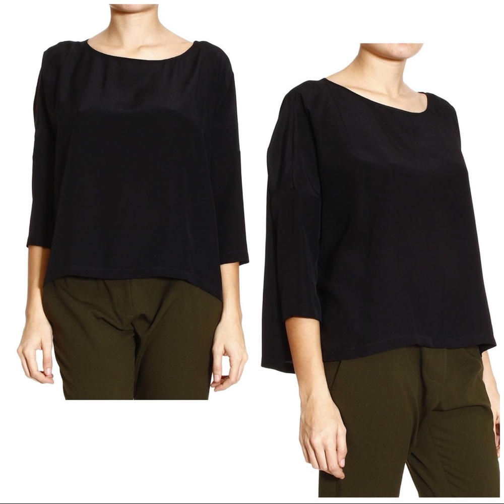 M Missoni Black Top Silk - Picture 2 of 8